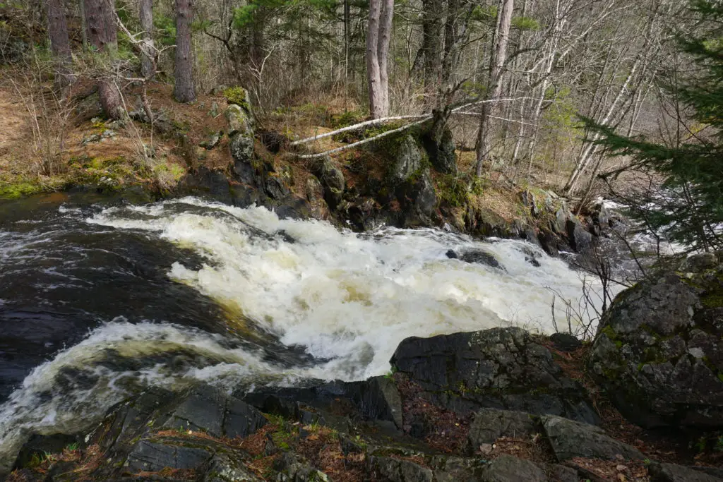 Eighteen Foot Falls in Marinette County, WI