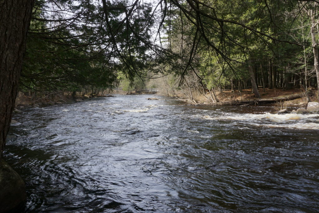 Picture of McClinktok Rapids part of the Marinette County Waterfall Tour