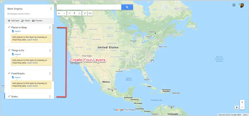 view trip google maps