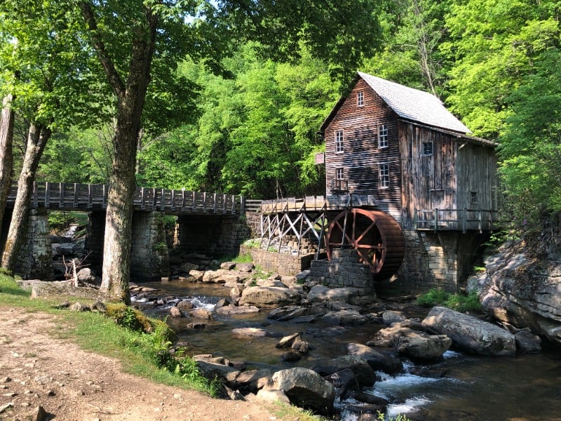 scenic road trips west virginia