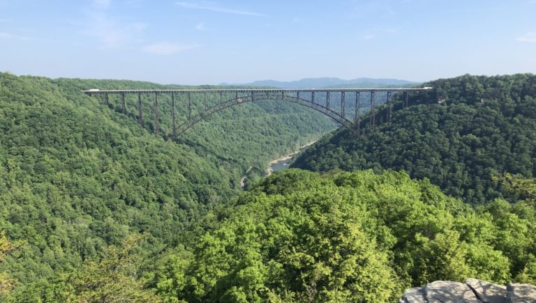 Image of New River Gorge Bridge from Long Point