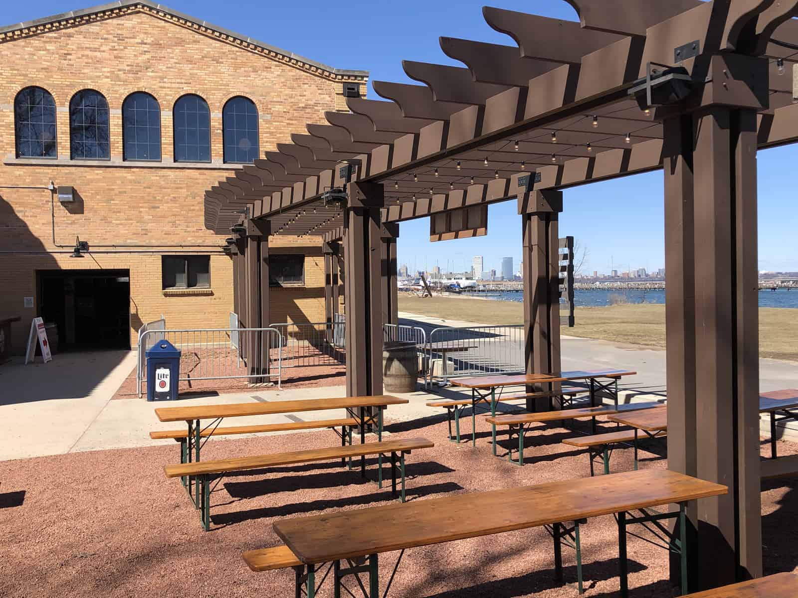 Image of Beer Garden at South Shore Terrace Milwaukee WI