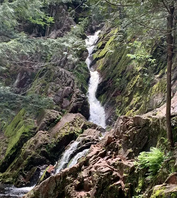 Morgan Falls in Mellen, WI