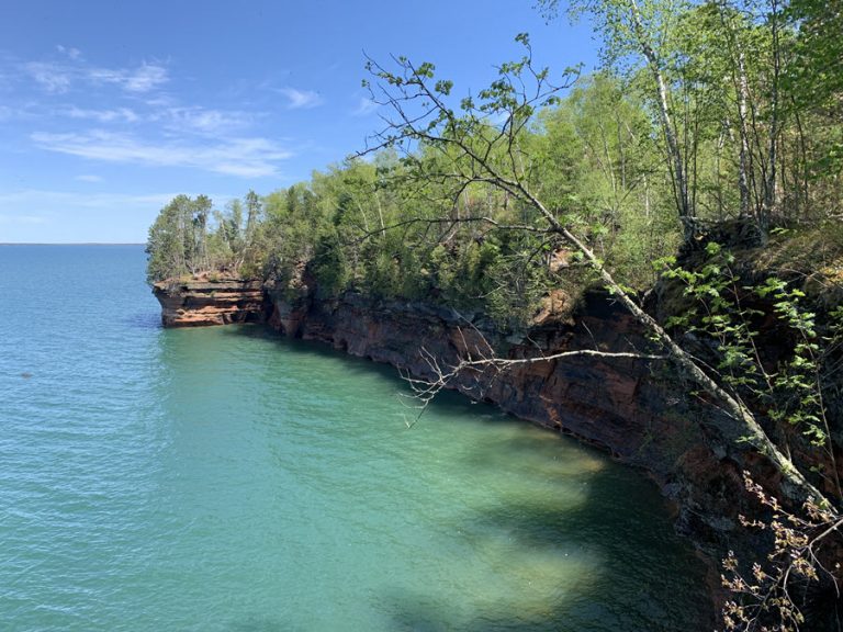 Sea Caves in Bayfield WI